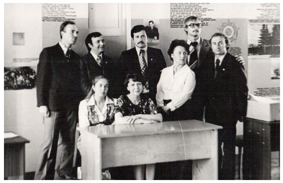 Орготдел Смоленского ОК ВЛКСМ. 1980г.